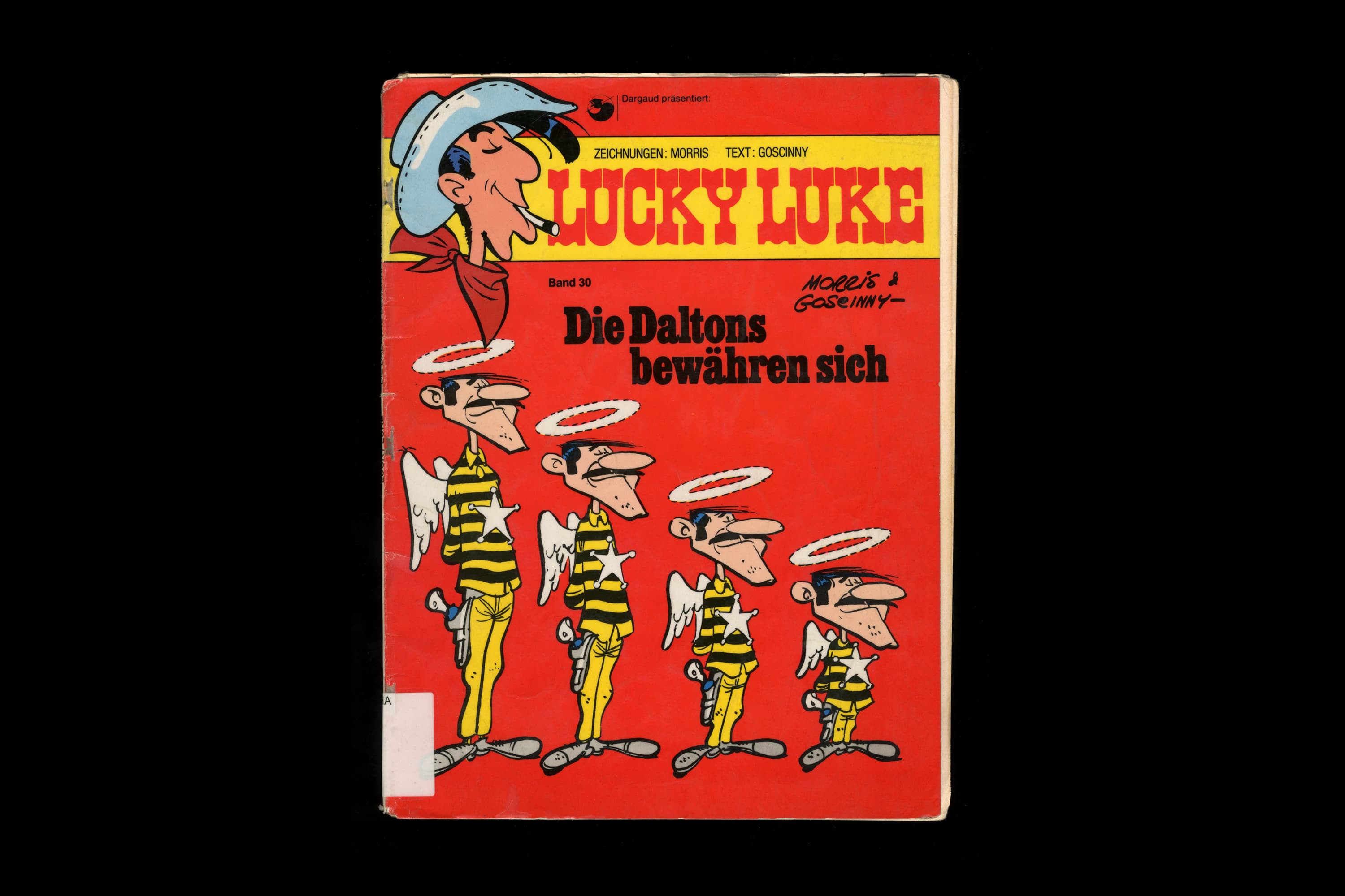 Lucky Luke 30, Die Daltons bew&auml;hren sich, Morris & Goscinny, Egmont Ehapa Verlag, 1963/1964. Image courtesy: Private collection